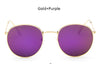 Image of ELOT Fashion Brand Designer Classic Small Round Sunglasses Men Women