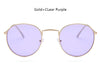 Image of ELOT Fashion Brand Designer Classic Small Round Sunglasses Men Women