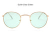 Image of ELOT Fashion Brand Designer Classic Small Round Sunglasses Men Women