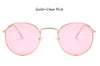 Image of ELOT Fashion Brand Designer Classic Small Round Sunglasses Men Women