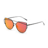 Image of Samjune Cat Eye Sunglasses Women Vintage Fashion Metal Frame