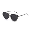 Image of Samjune Cat Eye Sunglasses Women Vintage Fashion Metal Frame