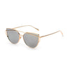 Image of Samjune Cat Eye Sunglasses Women Vintage Fashion Metal Frame