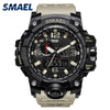 Image of Men Military Watch 50m Waterproof Wristwatch LED