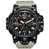 Image of Men Military Watch 50m Waterproof Wristwatch LED