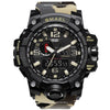 Image of Men Military Watch 50m Waterproof Wristwatch LED