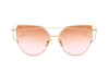 Image of Emosnia Mirror Cateye Goggle Sunglass Ladies Fashion