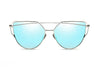 Image of Emosnia Mirror Cateye Goggle Sunglass Ladies Fashion