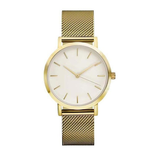 Relogio feminino Fashion Women Crystal Stainless Steel