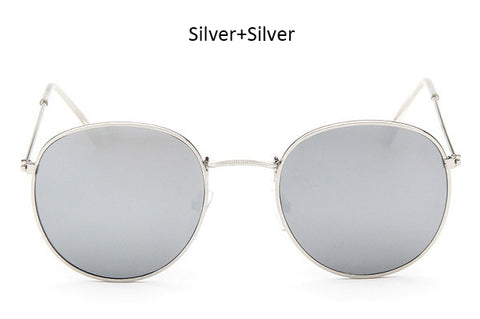 ELOT  Fashion Brand Designer Classic Small Round Sunglasses Men Women